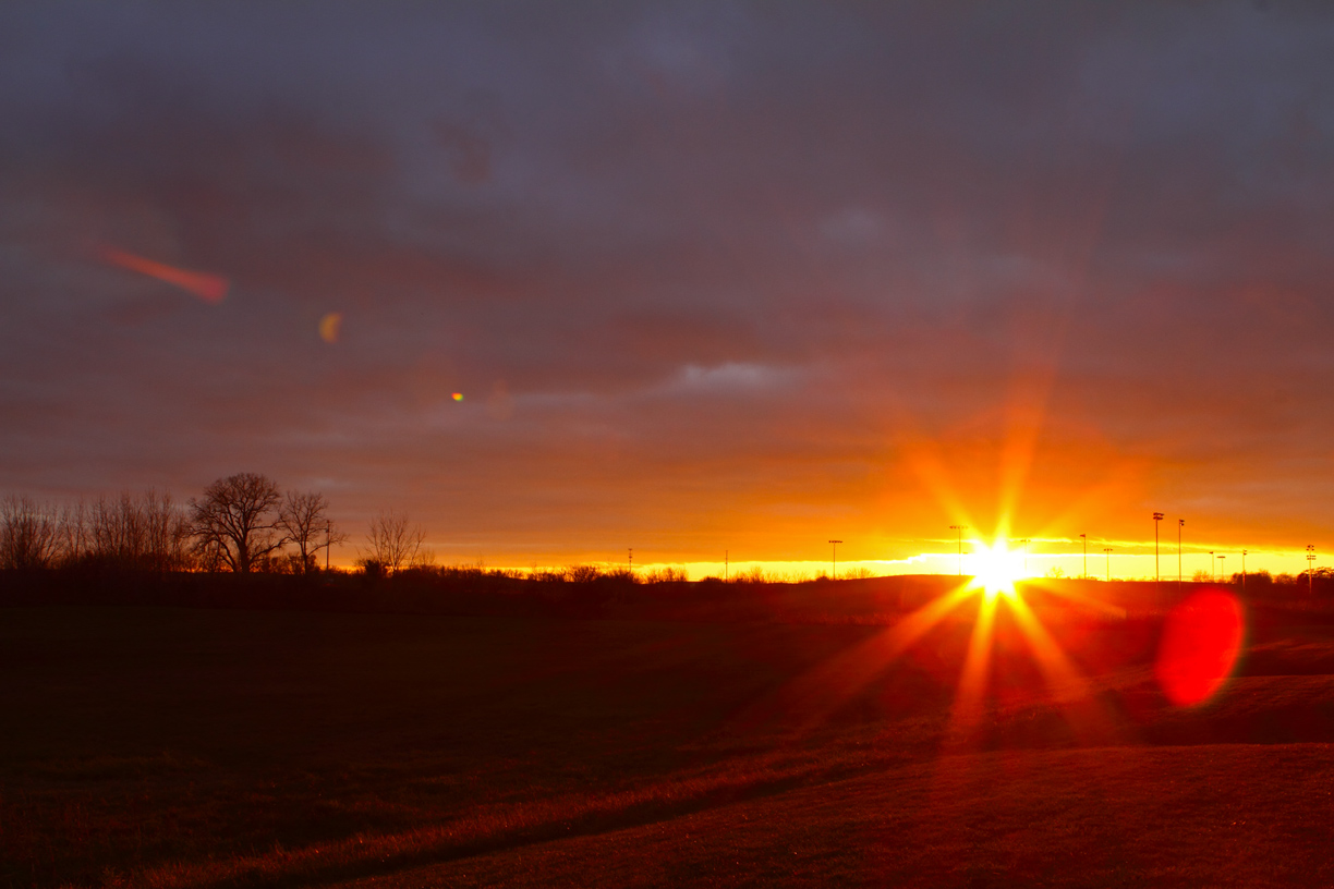 Flash at the Horizon