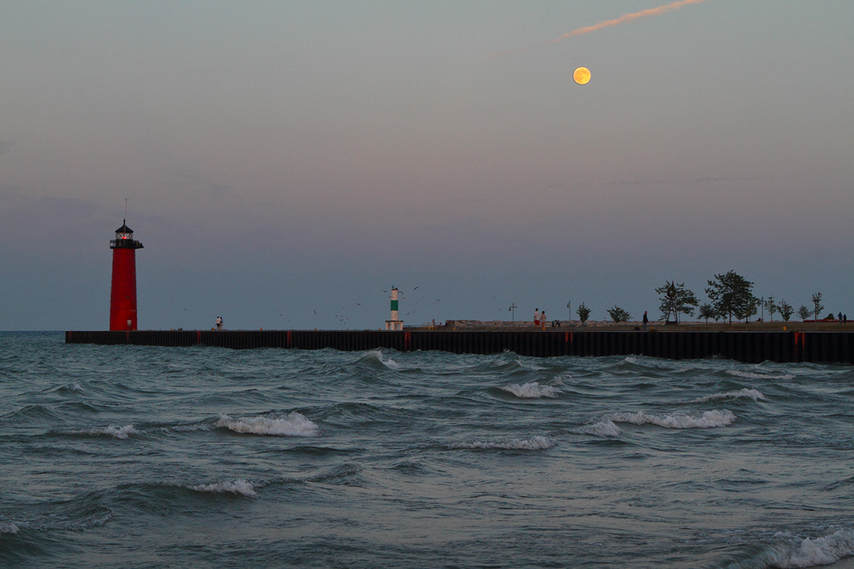 Moon Over the Lake