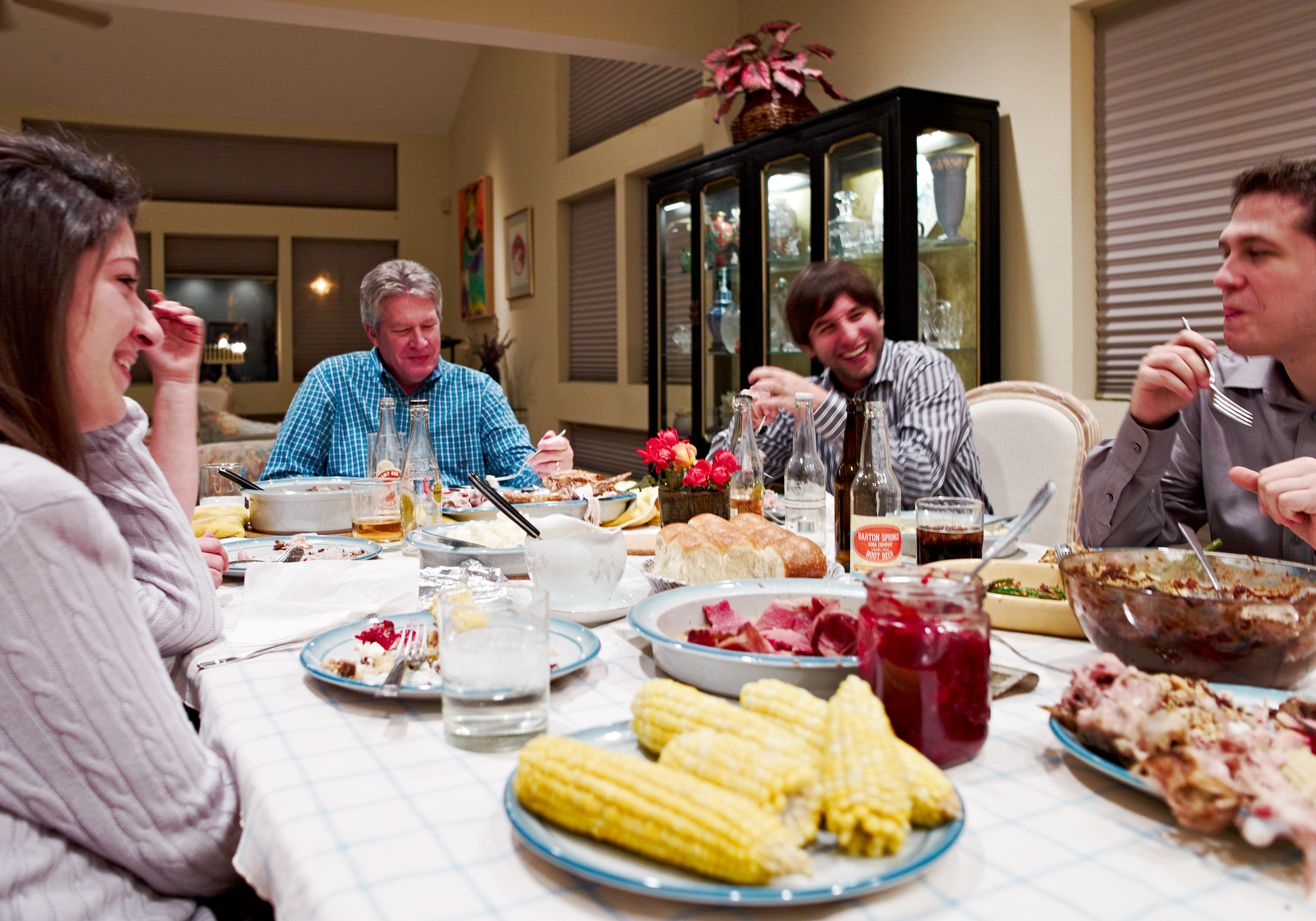 Thanksgivinukah dinner 2013
