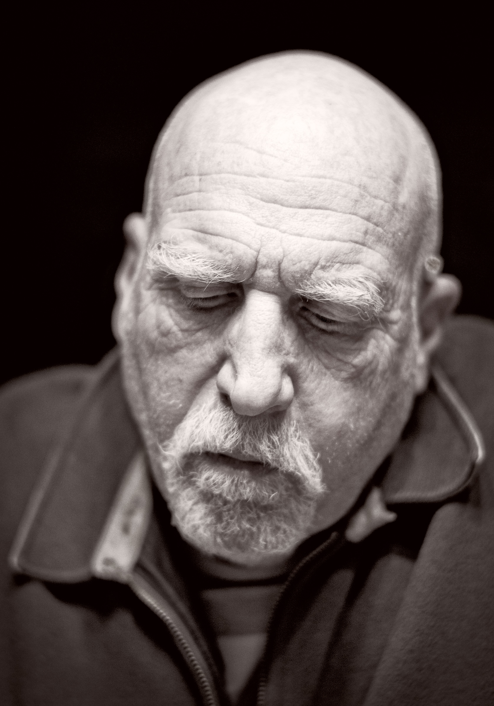Robert Ecksel candid portrait