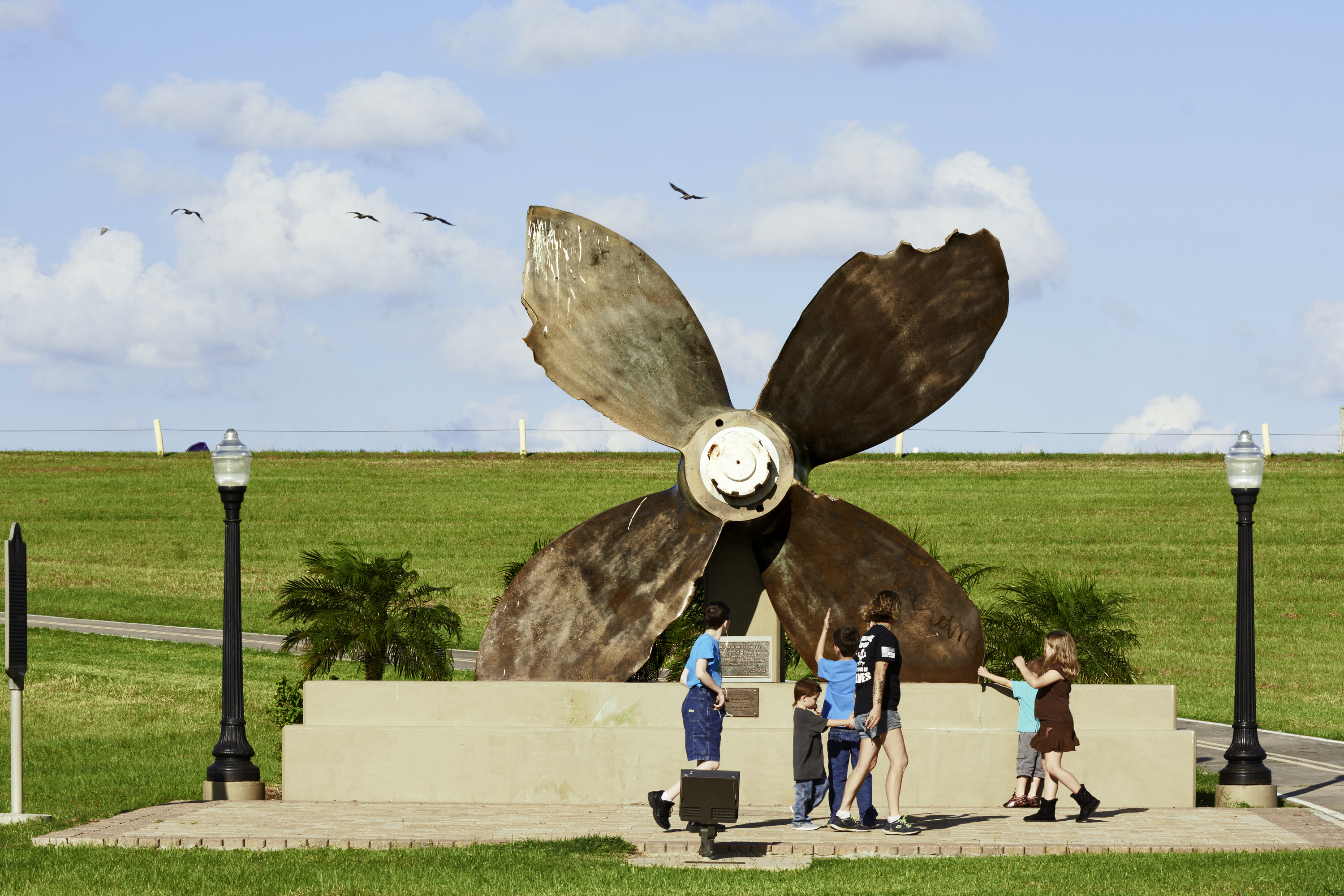 Texas City Dike SS High Flyer propeller
