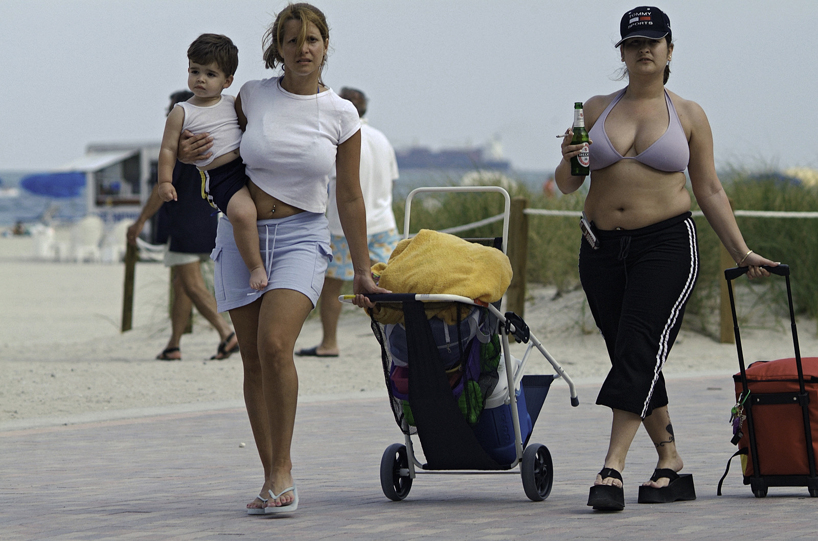 21st Street beach returning