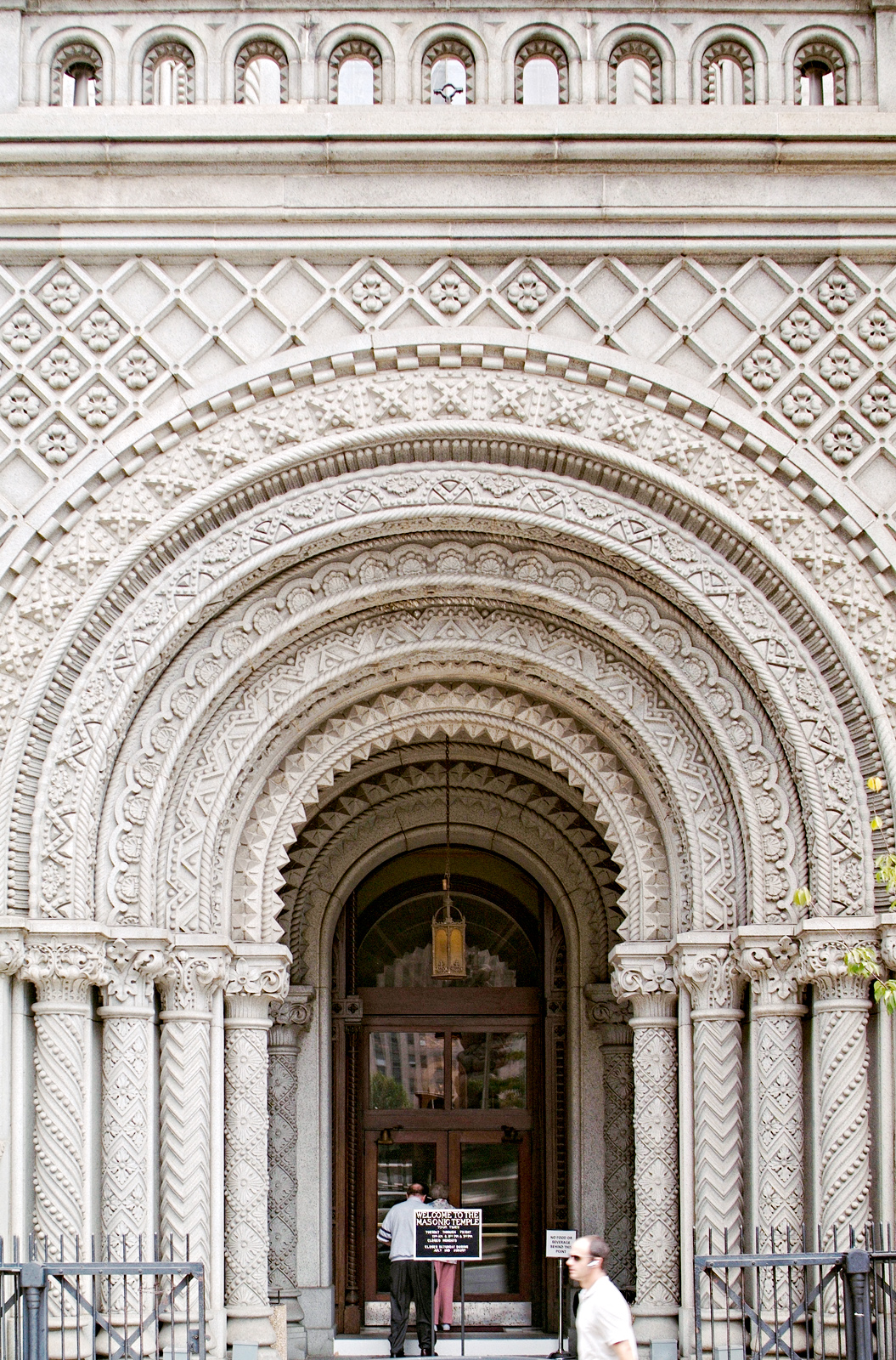 Masonic Temple from Broad Street 02