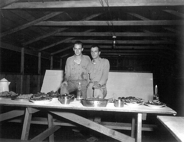 Kwaj 1945 officers mess
