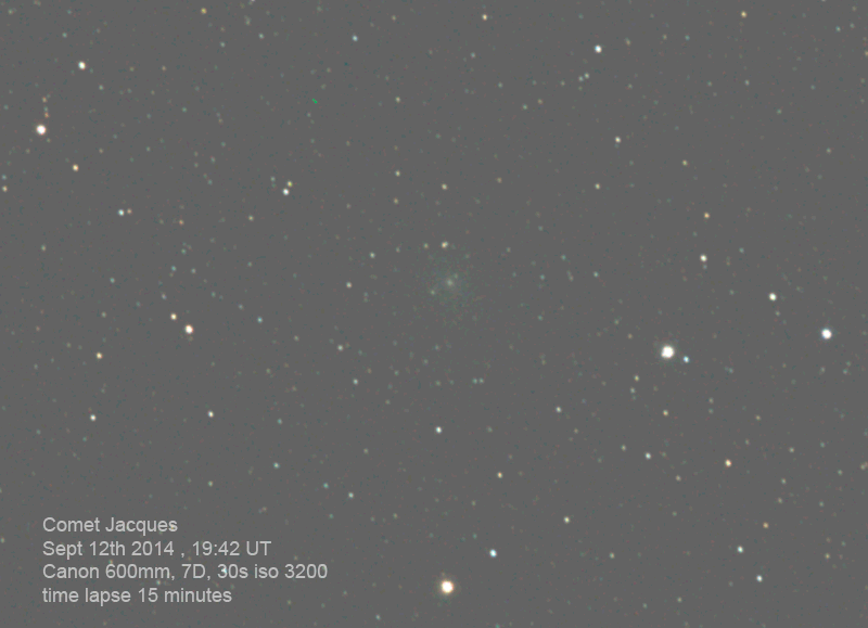 Comet Jacques    Sept 12th  2014