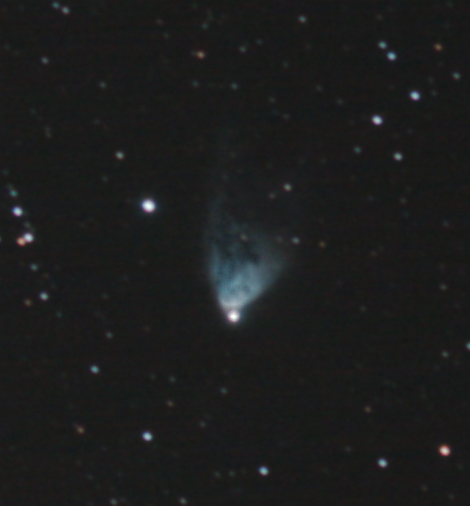 Hubble's variable nebula NGC2261 22maa2015