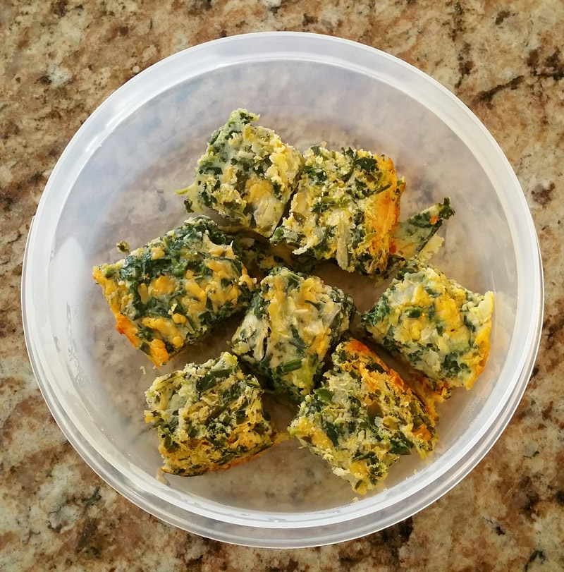 Spinach Squares