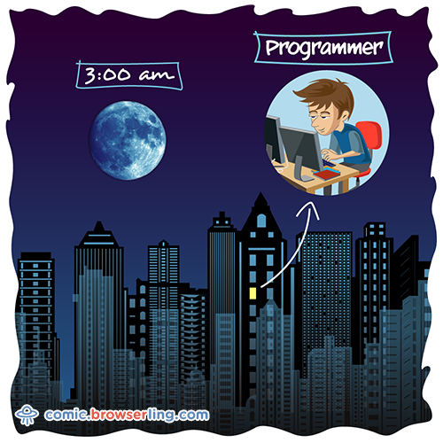 3AM - Jokes about programmers, web development, and web browsers