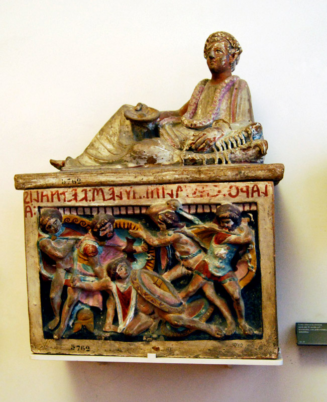 Etruscan Funeral Casket6195