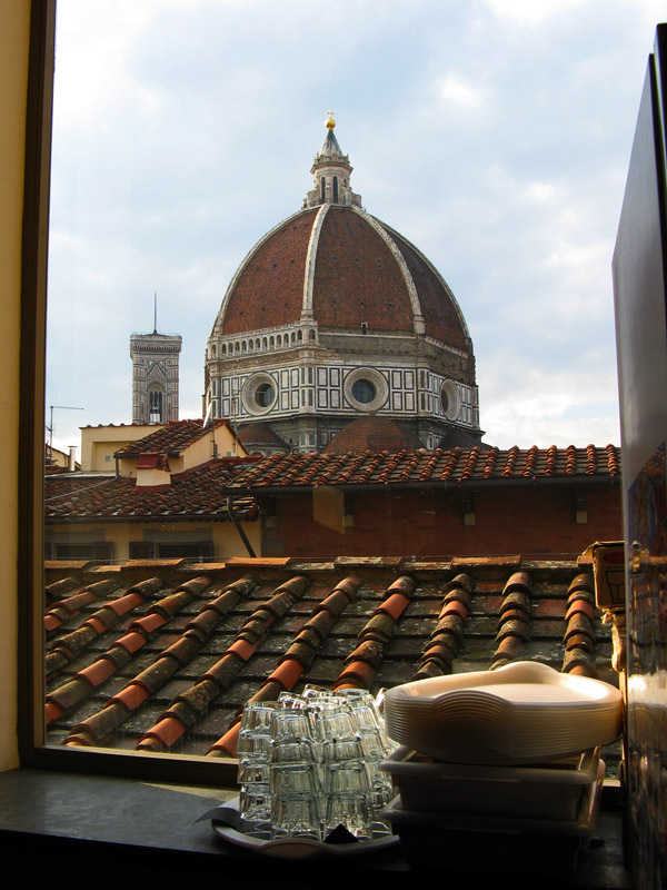 View from the Caffetteria at the Oblate4939