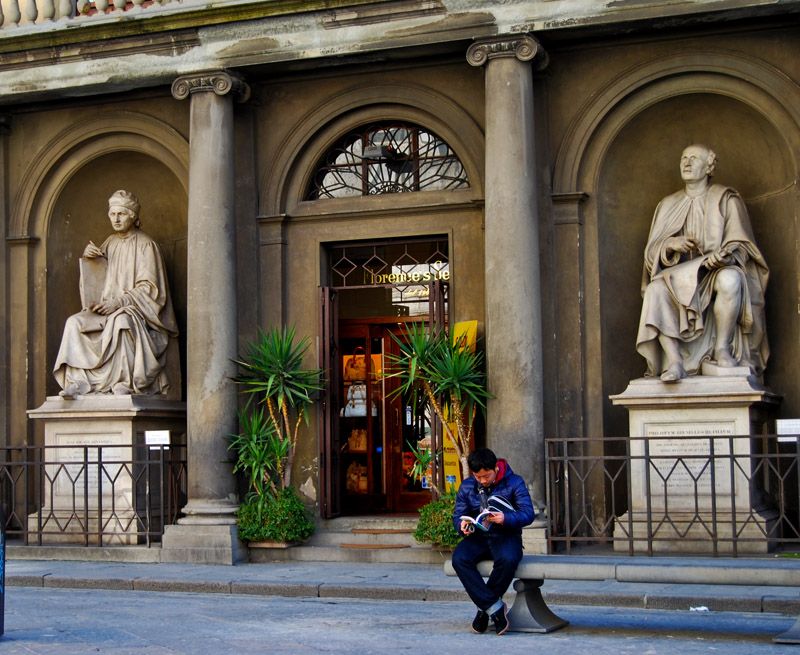 Arnolfo di Cambio and Filippo Brunelleschi on Piazza del Duomo6242