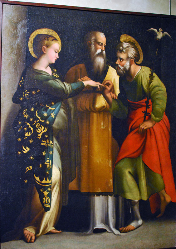 Marriage of the Virgin,  School of Parmigianino, XVI C.7989