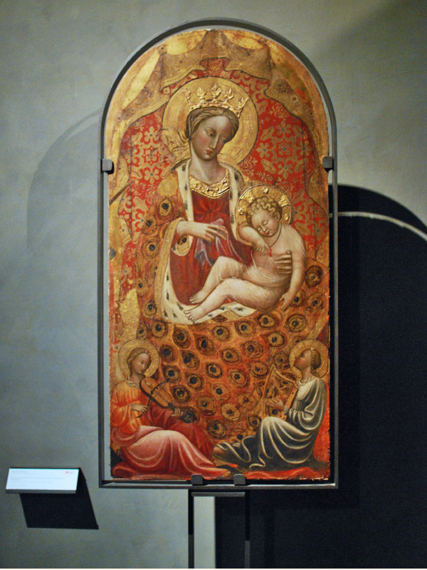Madonna and Child with Angel Musicians, Maestro di Barga, XIV C.8016