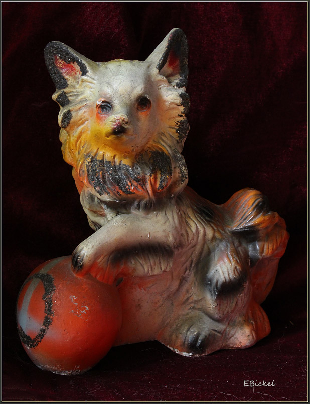 Antique Chihuahua Statue 2015