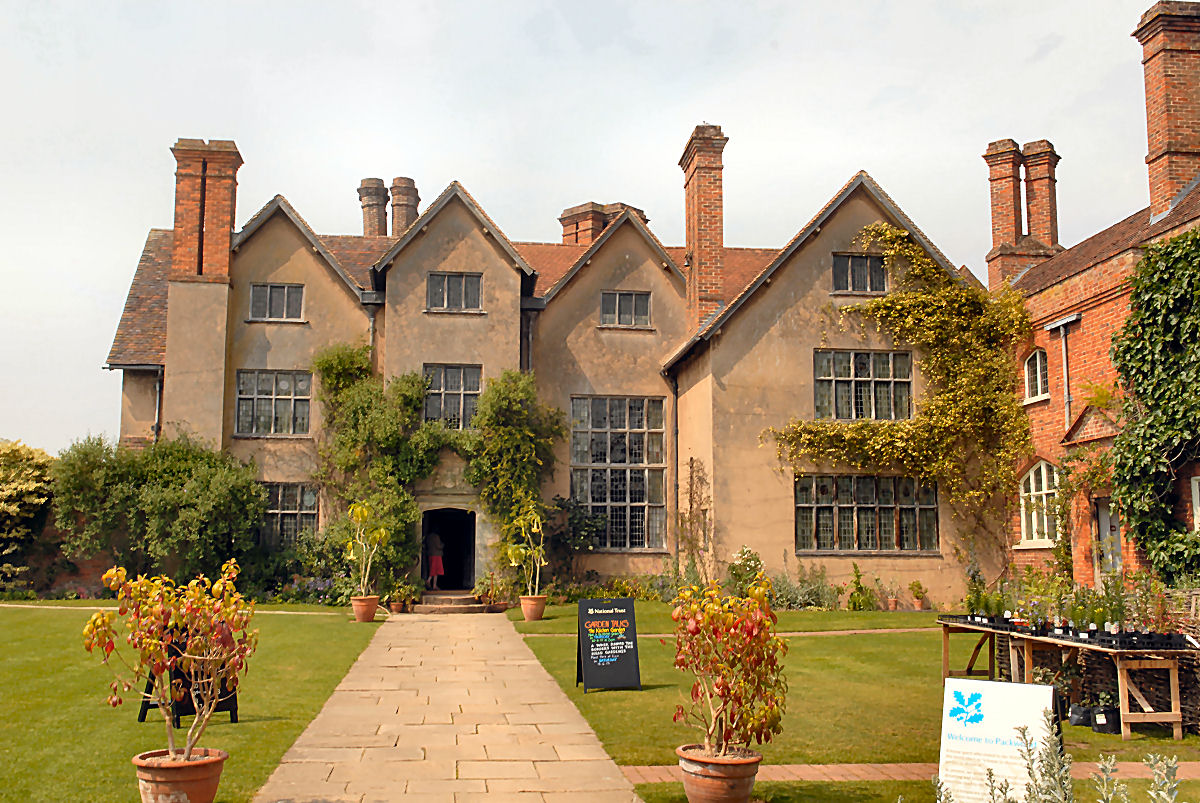 Main entrance to the house