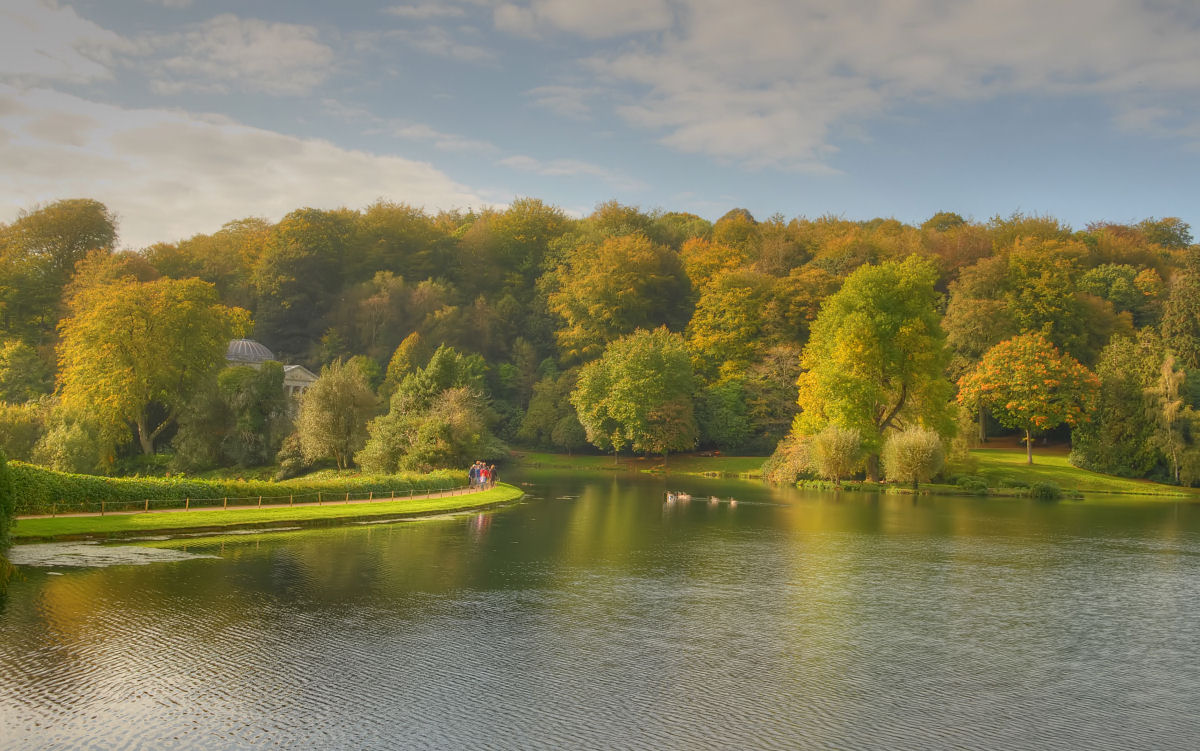 Stourhead Garden.