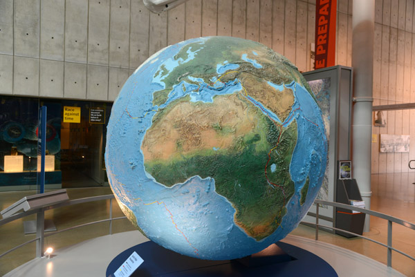 The California Academy of Sciences has a great geophysical relief globe