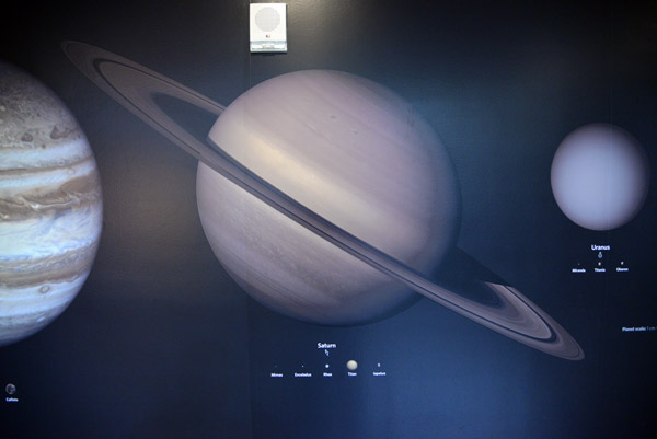 The Solar System - Saturn and Uranus