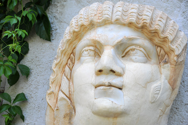 Colossal head of the wife of Septimus Severus, Museum of Djemila
