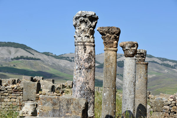 Columns in the Christian Quarter, Djmila