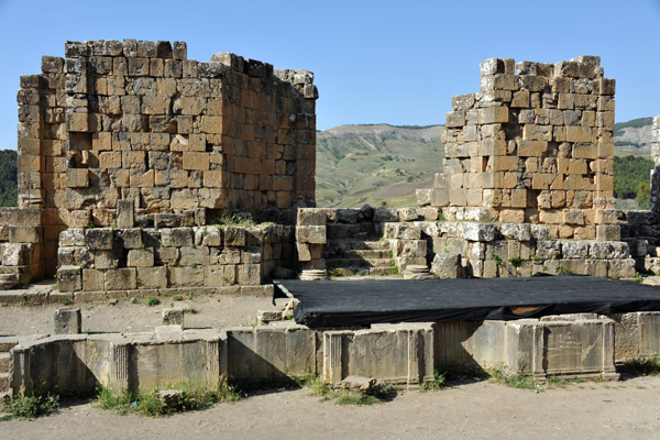 Stage of the Roman Theatre, Djmila