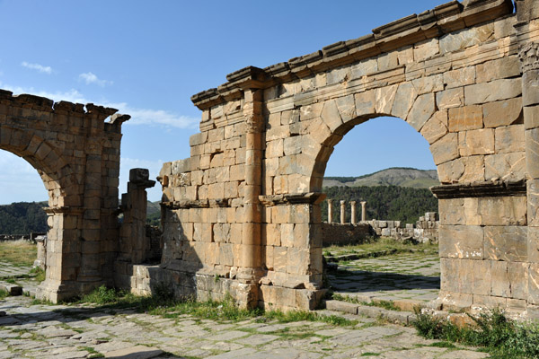 Gateway from the Cardo Maximus to the New Forum, Djmila