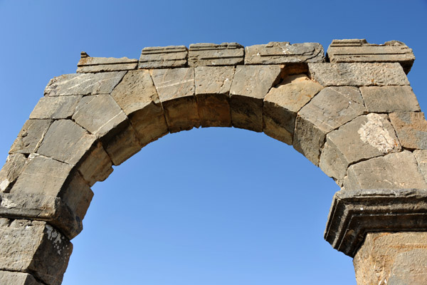 Gateway arch to the Market of Cosinius