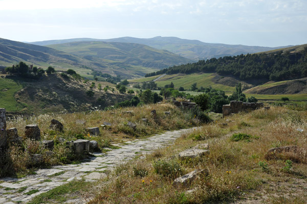 The Cardo Maximus leads out of the city to the northwest