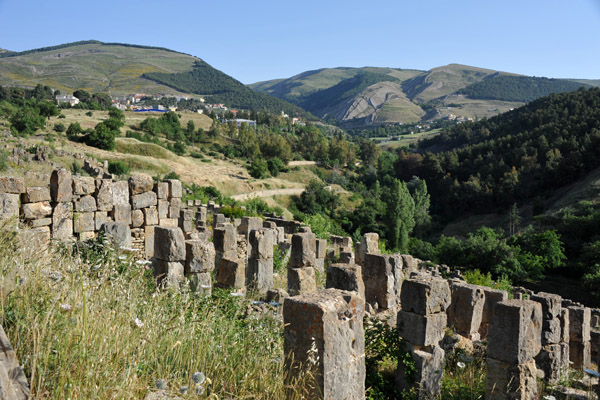 Hillside west of the Cardo Maximus, Djmila