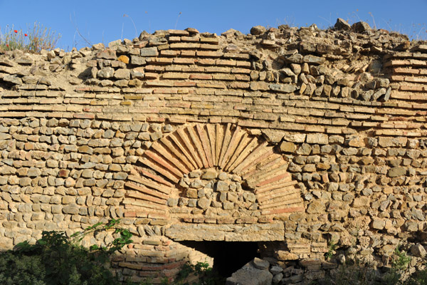 Detail of brickwork, Djmila
