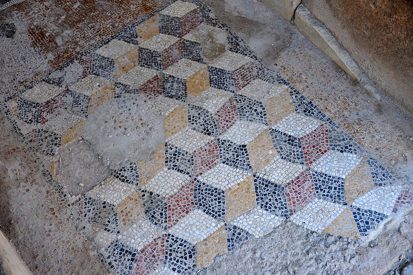 In Situ mosaic, Grand Baths, Djmila