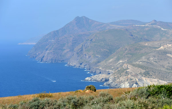 Algeria's Big Sur coast between Bouzedjar and Madagh