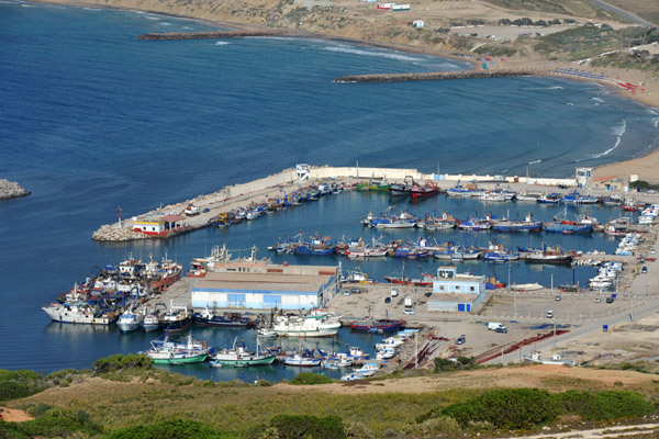 Port of Bouzedjar from Cap Figalo