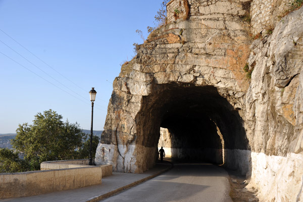 Tunnel leading to the Pont Sidi M'Cid