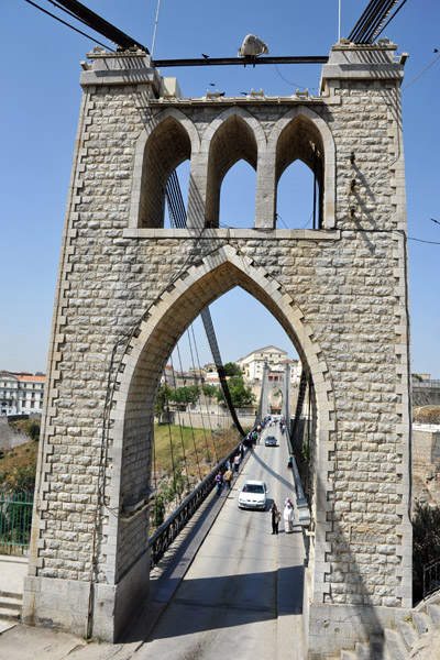 Looking through the arch, Sidi M'Cid Bridge