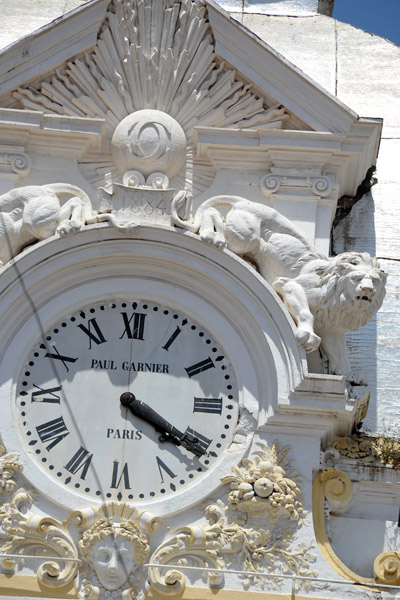 1884 Paul Garnier (Paris) clock, Constantine - also inoperative