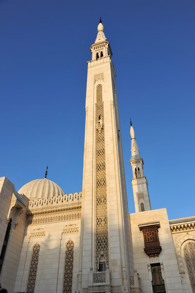 107m Minarets of the Emir Abdelkarder Mosque