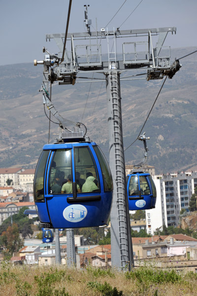 The Constantine Aerial Tram is heavily used