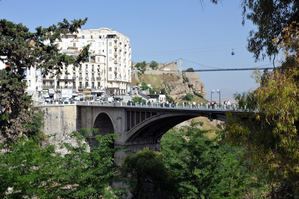 Pont d'El-Kantara, built 1860-1863 on the site of an ancient Roman bridge and a later Ottoman bridge