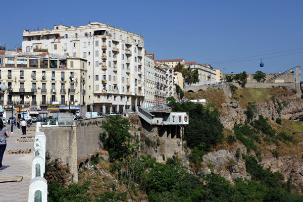 View of the north side of the old city from the El-Kantara Bridge