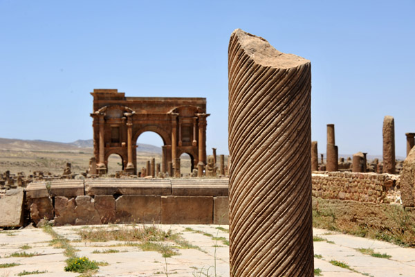 Another spiral column, Timgad