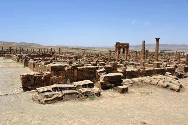 View to the northwest from the Theatre of Timgad