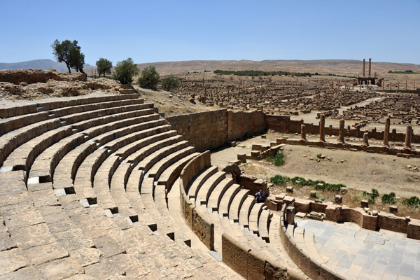 Theatre of Timgad - stage right