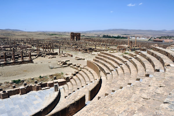 Theatre of Timgad - stage left