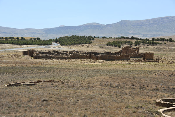 Built a distance south of Timgad, the Byzantine Fort, ca 539 AD