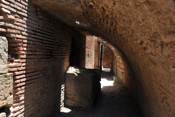 Lower level of the Grand South Baths, Timgad