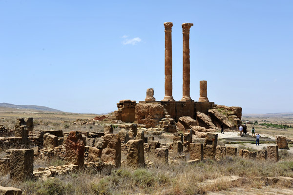 The Capitol - just two standing columns