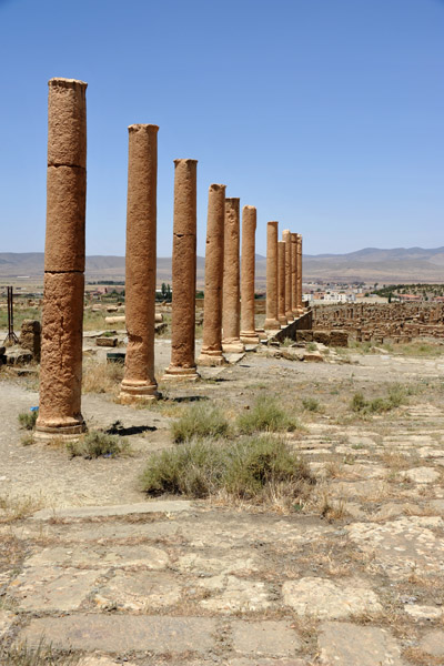 Capitol colonnade, Timgad