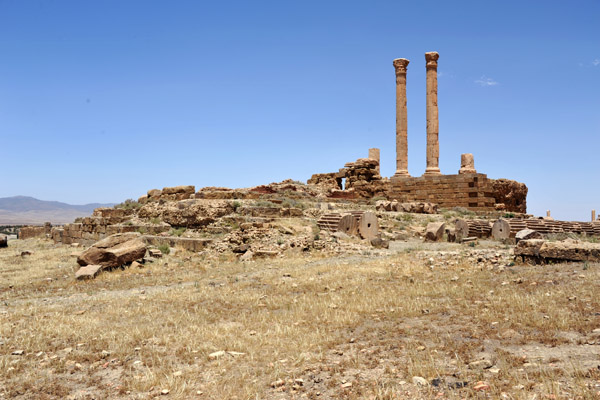 The Capitol must have been Timgad's most impressive ancient temple