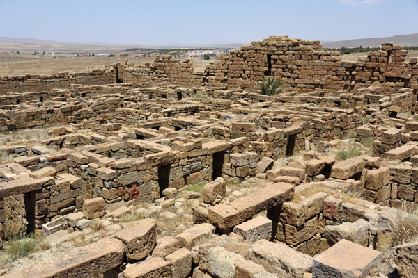 East side of the Byzantine Fort, Timgad